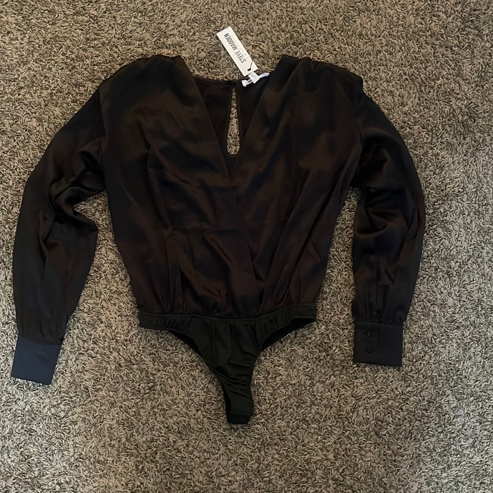 (x) Steve Madden Thong Bodysuit